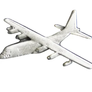 he Buckle Connection Fine Pewter Aircraft Airplane Aviation Tie Tack Pin w Case